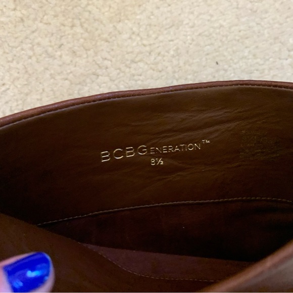BCBGeneration Brown Leather Boots - Picture 11 of 12
